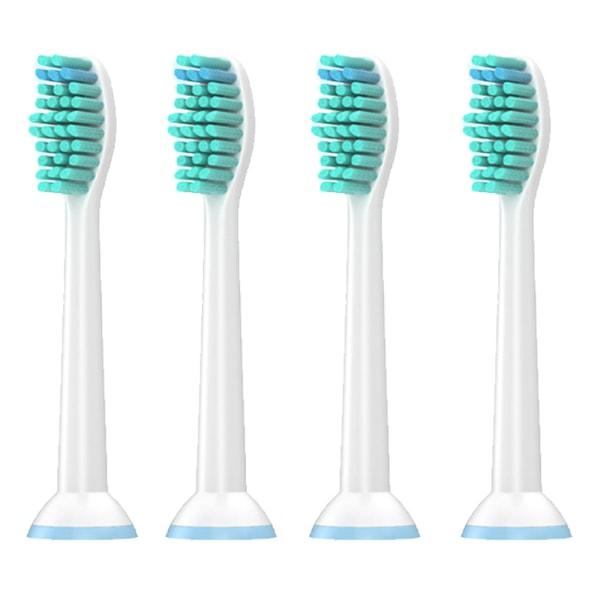 Rengör ersättningsborsthuvuden för elektriska tandborstar,