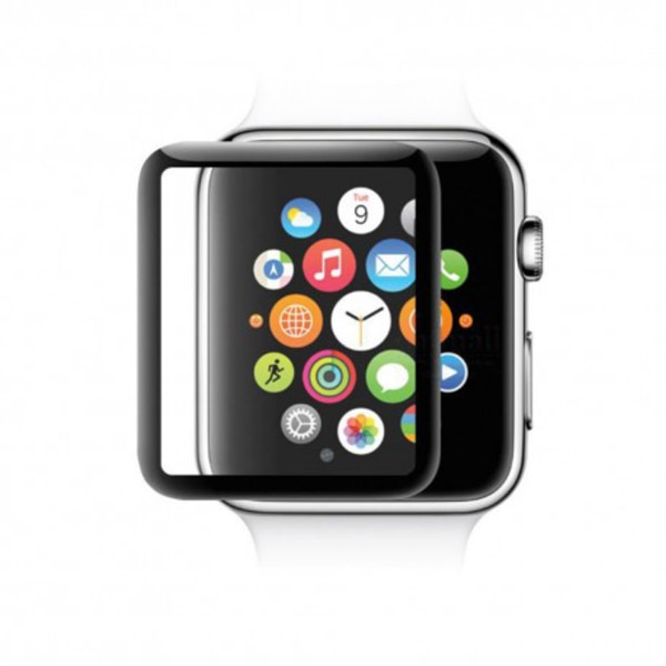 Apple Watch 5 40mm Heltäckande 3D Härdat Glas Skärmskydd Transparent