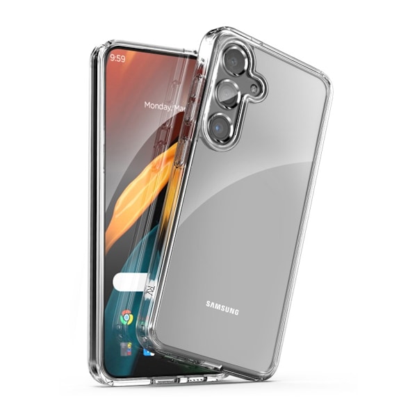 Samsung Galaxy S24 Plus Stöttåligt Skal Rvelon - Transparent Transparent