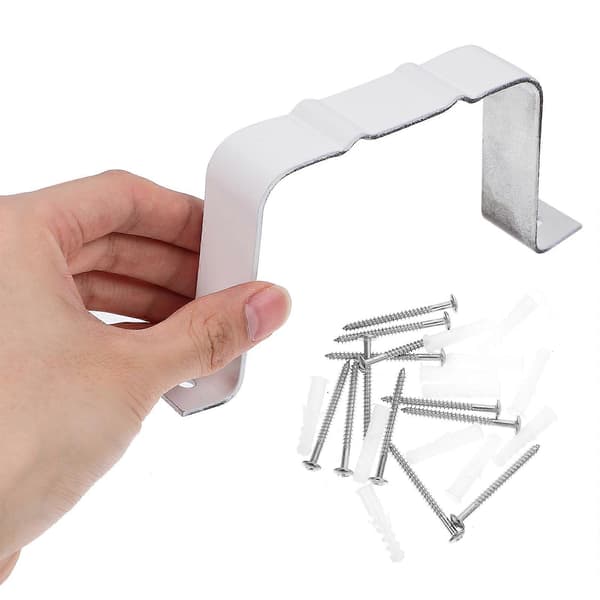 1 sett med takrennebrakettstropp takrenne dreneringskobling aluminiumslegering nedløpsrørforlengelse