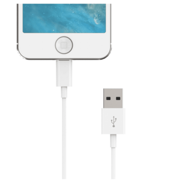 iPhone-laturi - 2 metriä - lataus- ja synkronointikaapeli - sopii iPhoneen