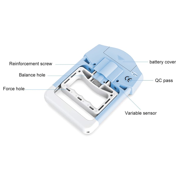Digital handdynamometer greppstyrkemätare Automatisk