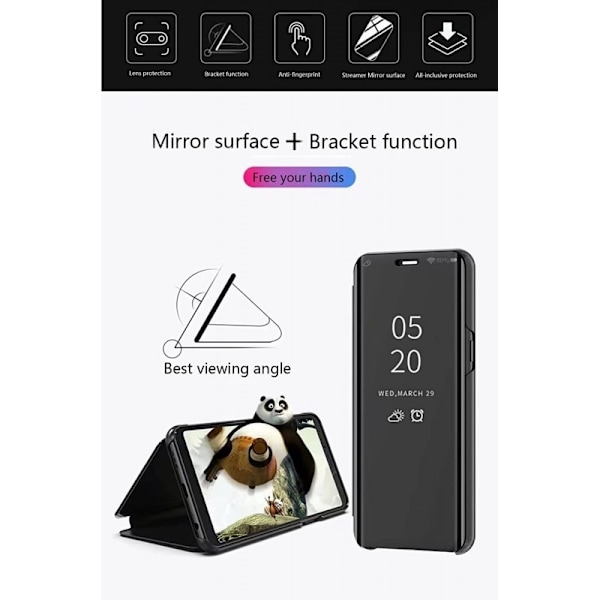 Samsung S24 Plus Smart Flipfodral Clear View Standing V2 Rocket