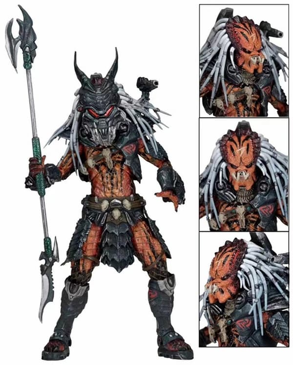NECA Iron Blood Warrior Predator Clan Chief Kenner Salute Edition