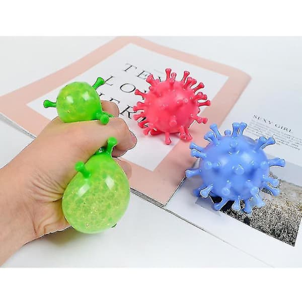4-pakning Covid 19 Coronavirus Klem Stressball