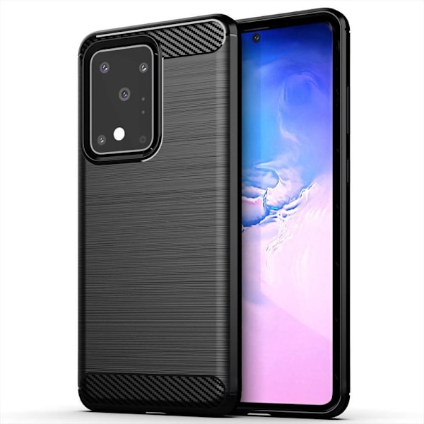 Stöttåligt Armor Carbon TPU-skal Samsung S20 Ultra - fler färger grå