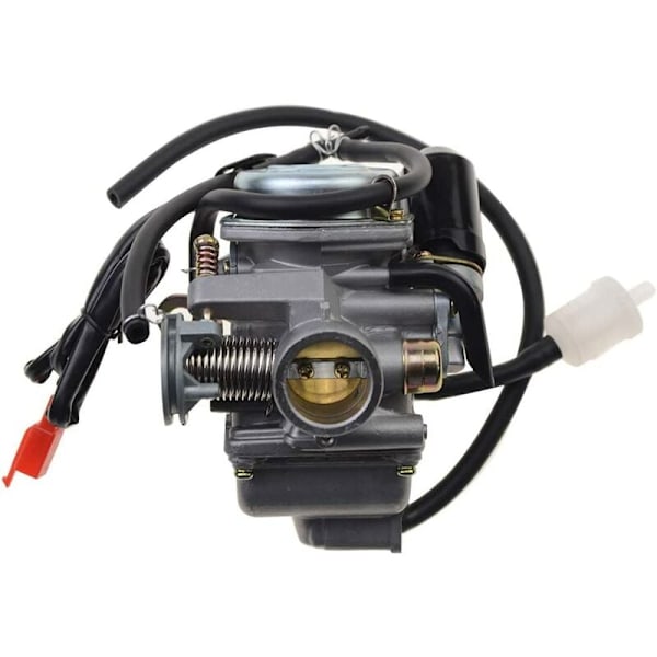 Förgasare för 4-taktsmotor, Kompatibel med GY6 125cc 150cc, Snabb att byta ut, säkerställer jämnt luftflöde, Långvarig och hållbar för