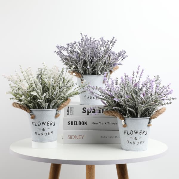 Konstgjorda blommor konstgjorda växter vardagsrumsbordsdekoration