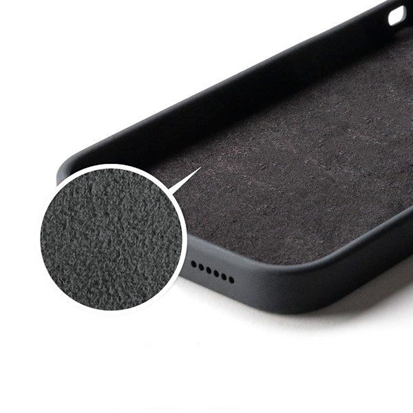 iPhone 14 Silikonskal - Svart Svart