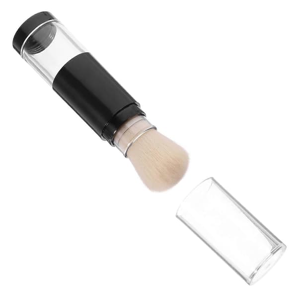 Pudderbørste Genopfyldelig Pudderbørste Foundationbørste Highlighterbørste Rejse Makeupbørste