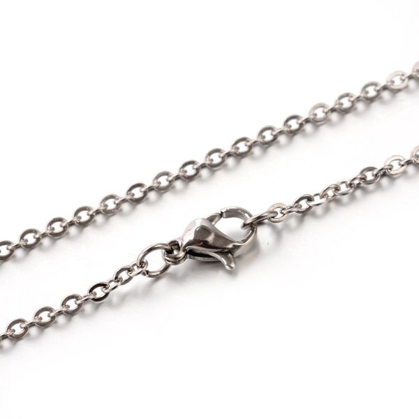 stål halsband 1 pack tunn modell