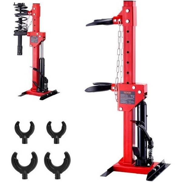 Fjäderkompressorsats - VEVOR - 4,5 T Stötdämpare 320 mm med hydraulcylinder
