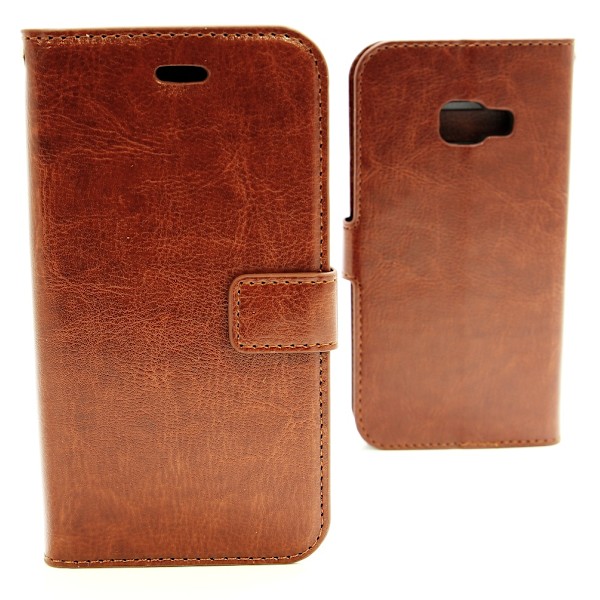 Crazy Horse Wallet Samsung Galaxy A5 2017 (A520F) Brun
