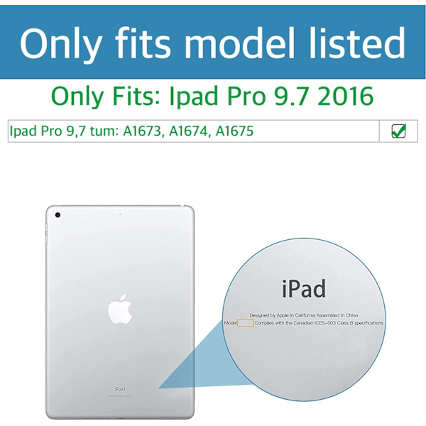 Härdat Glas Skärmskydd Ipad Pro 9.7 2016