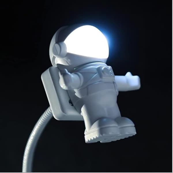 Spaceman Natlampe, Kreativ Tegneserie Spaceman LED Lys Nyhed
