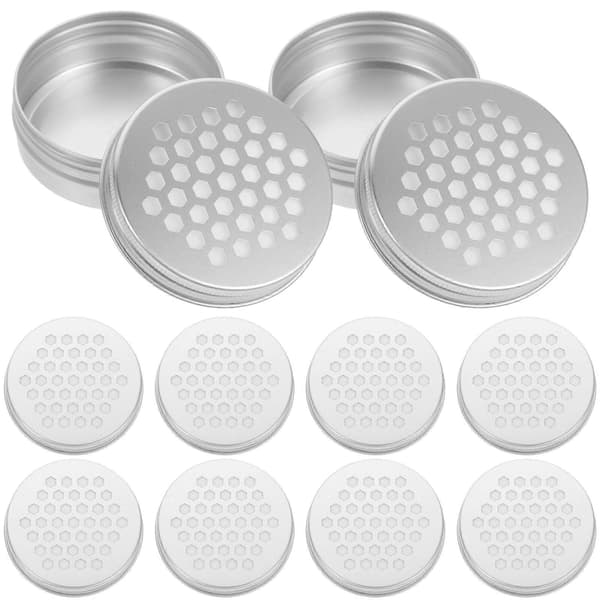 10 stk. aluminium luftfrisker diffuserboks hjemme aroma diffuser aroma diffuserholder