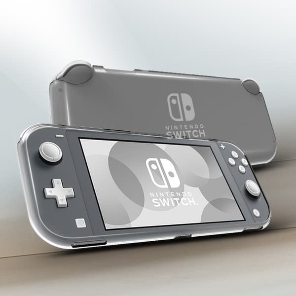 Mjukt TPU-skyddsfodral för spelkonsol, halkfria tillbehör för Switch Lite-konsol
