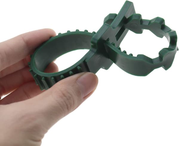 10 kpl 25 cm kestävät pehmeät kumisiteet säädettävä lukitus Garde