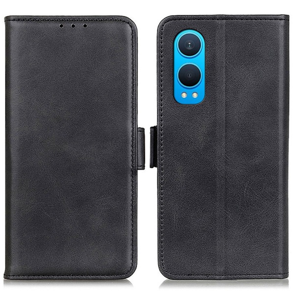 SKALO OnePlus Nord CE4 Lite 5G Premium Cut Plånboksfodral - Svar Svart