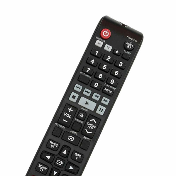 Passar Samsung Smart Bluray Blu-ray Spelare Fjärrkontroll Ersättning, Samsung Hemmabiosystem, Sikta mot Sensor för Perfekt Kommando