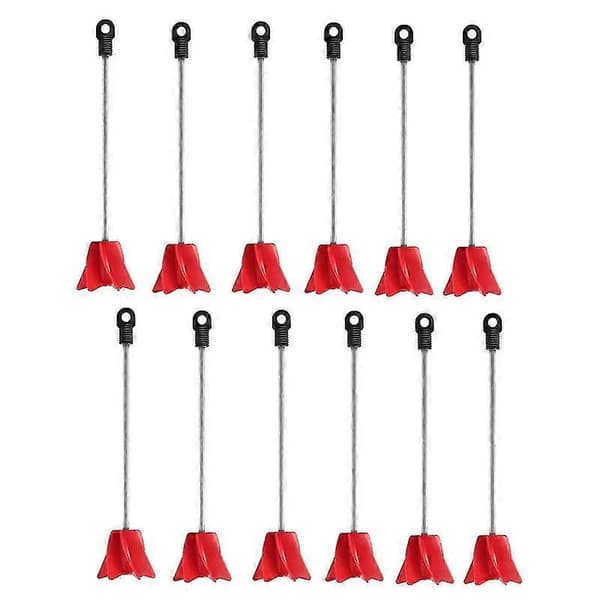 12 stk. 28 cm malingsrører for drill, drillmikser, epoksy mikser, malingsmikser for drill, Helix Dri