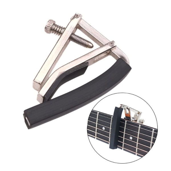 Gitarr Capo för akustisk och elektrisk gitarr ukulele bas mandolin