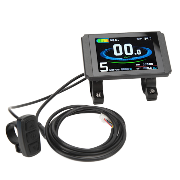 36V 48V 250W Motorstyrenhet LCD8H Display Set Elcykel Cykel Scooter Tillbehör