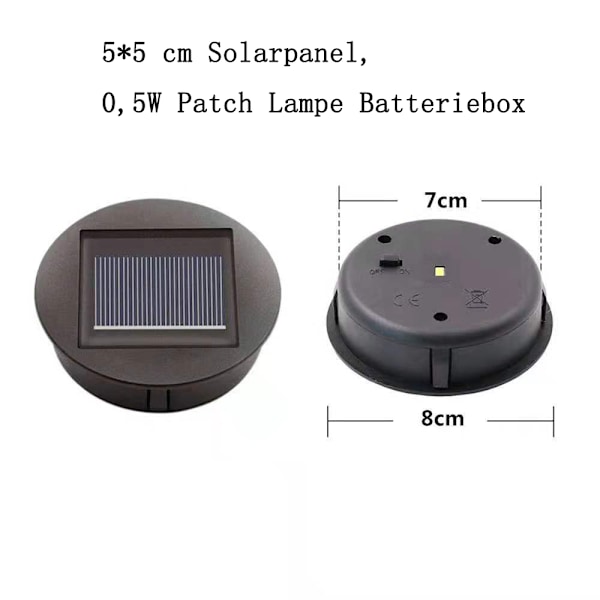 Eleganta solcellslampor utomhus, solcellsdriven lykta med unik perforerad design för uteplats och gräsmatta
