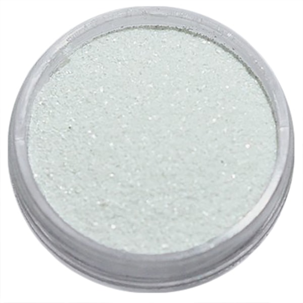 Nagelglitter - Finkornigt - Vit matt - 8ml - Glitter Vit