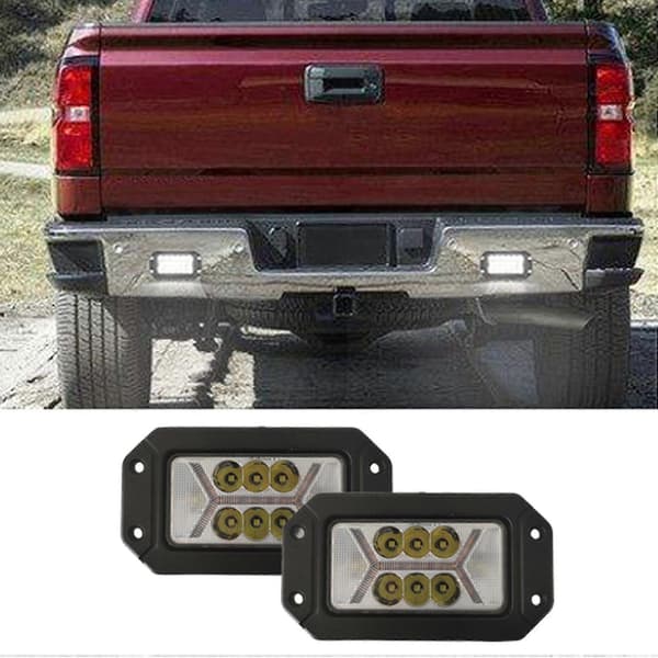 40W LED Off- Suorakulmainen X Sumuvalo Auto Kuorma-auto ATV Peräkärry Pyörä