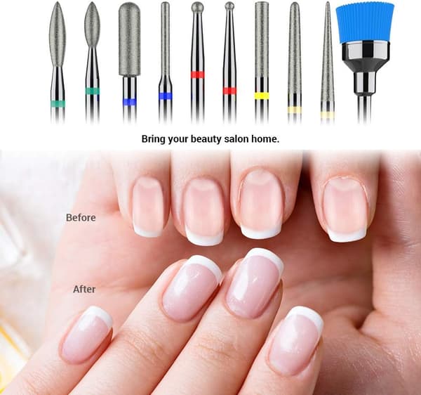 10* neglebor til manicure og pedicure, professionel høj