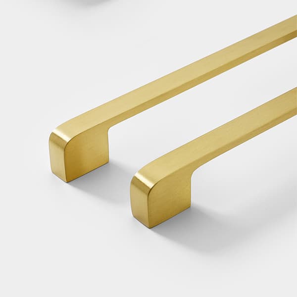 2 pak 5\"/128cm skabsgreb, guld skabsgreb, guldgreb