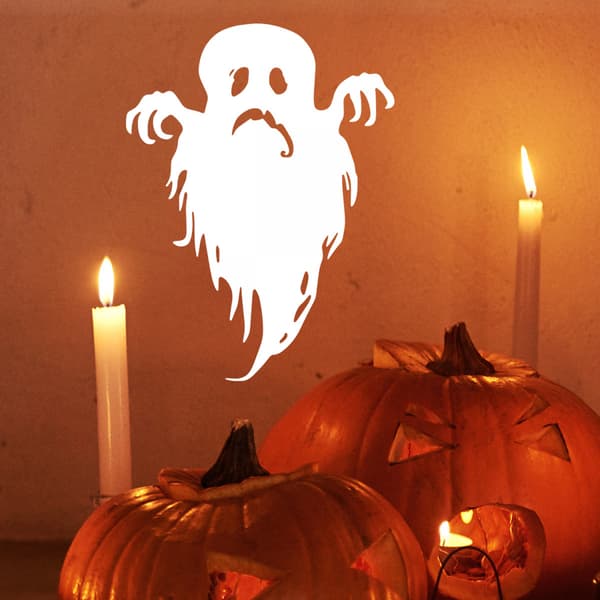 Halloween-aave-seinätarrat 20x15cm, 5 kpl pakkaus