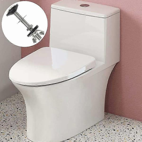 Set med 2 toalettbultar och packning för läckande toaletter
