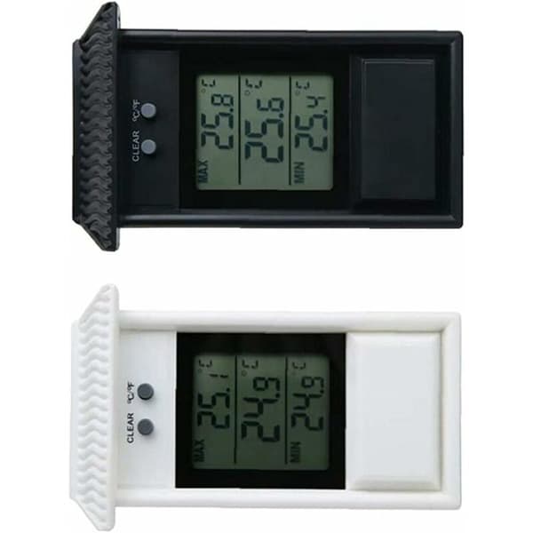 Drivhus Termometer Veggmontert Maks Min Digitalt Vekstrom Temperatur