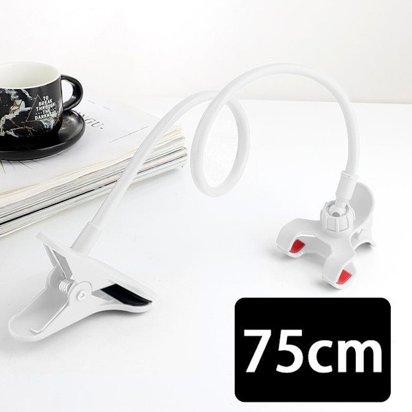 Universell Tabletthållare, Förstärkt Bas & Flexibel Lång Svanhalsarm för 4-10,6 Tum Enheter Inklusive Ipad Iphone, Aluminium-Magnesium