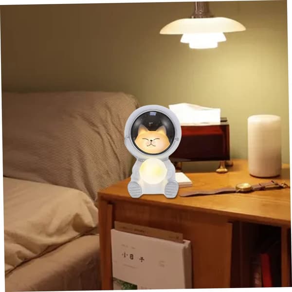 Galaxy Guardian Astronaut Natlampe, 13x10.5cm Led Astronaut Kat