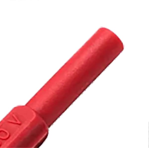 0,7 mm multimeter testprob högtemperaturresistent exakt detekteringstrådgenomträngningsprob för bilreparation röd
