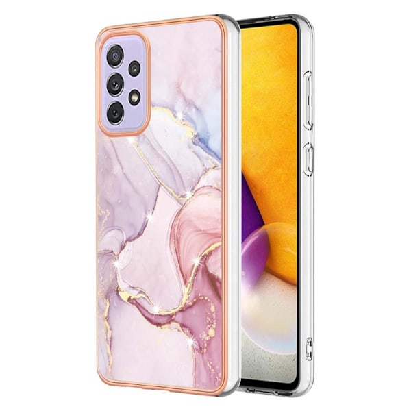 Marble Samsung Galaxy A13 4G skal - Roseguld Guld
