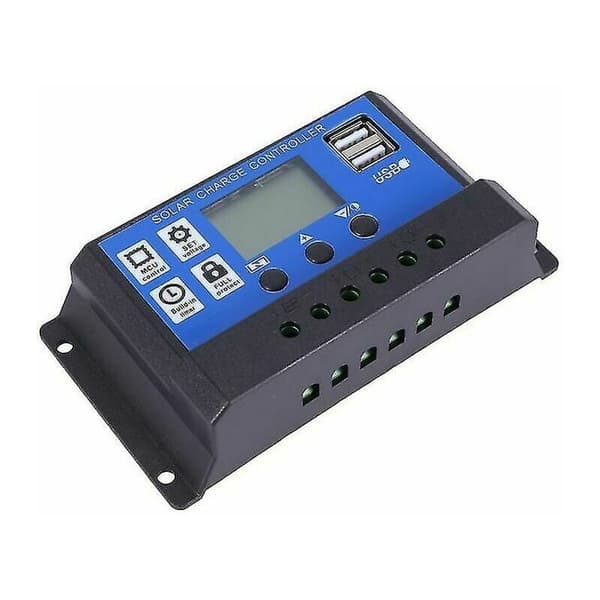 200 Watt 200W Solcellepanelsett med 12V LCD Solcellekontroller Båt Bobil Off Grid
