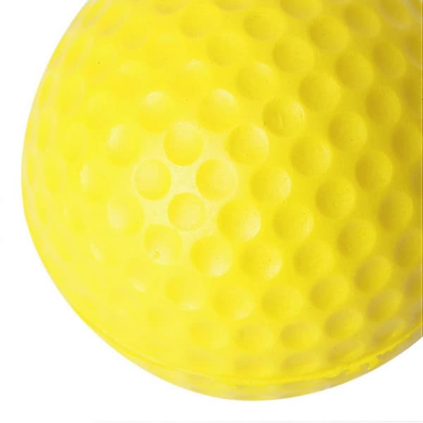 20 st gula mjuka elastiska inomhus träningsbollar i PU
