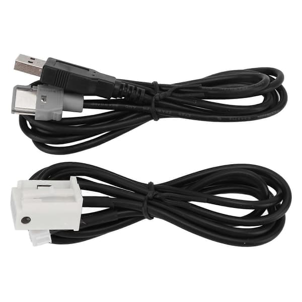 Stereoadapter USB-plugg tilkoblingskabelsett erstatning for Peugeot 206 207 307