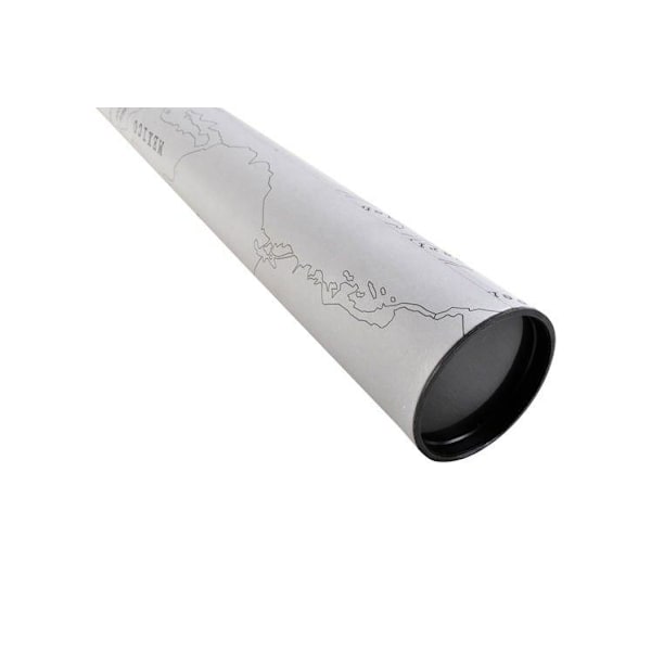 Skrapkarta Världskarta 82x59cm - med 57 tillbehör Guld