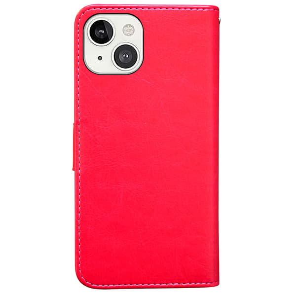 Enkel Elegance, iPhone 13, Pungcover, Sort Svart