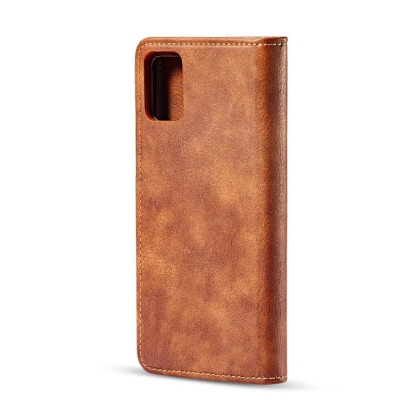 Samsung Galaxy A71 - DG.MING Plånboksfodral/Magnet Skal - Brun Brown Brun