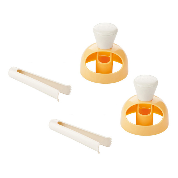 Donut udstikker Rund bage donut form maker plastik dyppertang