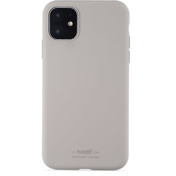 iPhone 11/XR - holdit Mobilskal Silikon - Taupe Taupe
