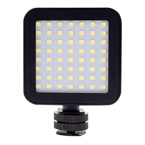 Professionell LED Videolampa, Softbox Design Bi-Color Uppladdningsbar Dimbar Högeffekts Portabel Videobelysningskit för DSLR Videokameror Live