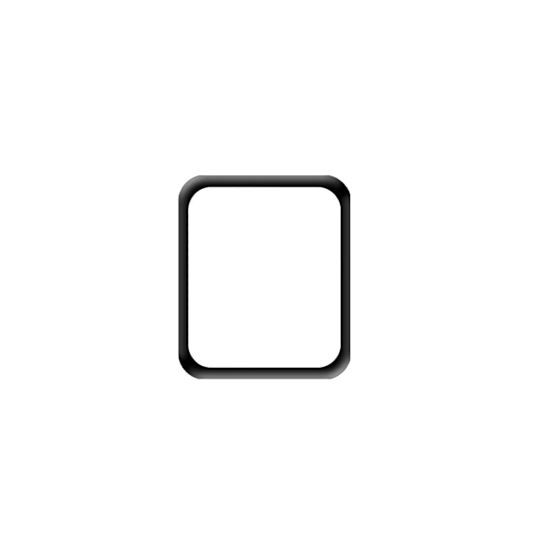 Skärmskydd Apple Watch 4/5/6/SE 44mm - Härdat Glas Svart