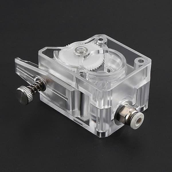 Dual Gear Ekstruder 3D Printer Ekstruder Fleksibel Klar Plast Deceleration Ekstruder Dual Driver Feed til Ender 3/5 til CR10S Printertilbehør